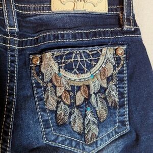 MISS ME Jeans Dreamcatcher Size 28 Mid Rise